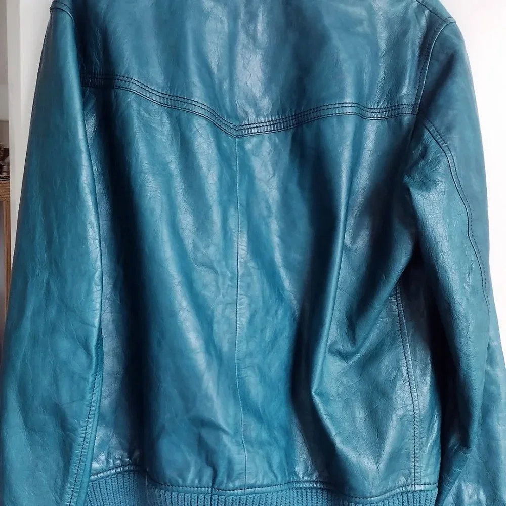 Rare AW16 Bottega Veneta Tomas Maier Leather Bomber Blouson Jacket Coat Luxury - Picture 3 of 8